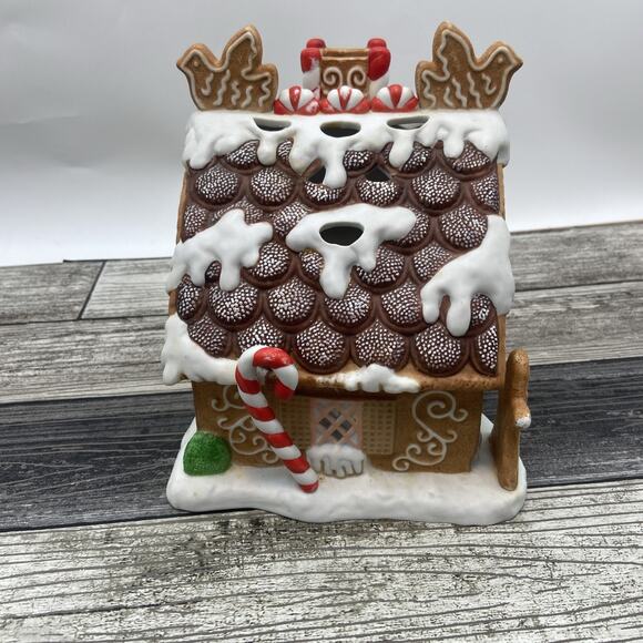 Partylite Gingerbread Village Holiday House Tea Light Christmas {31} - Picture 6 of 9